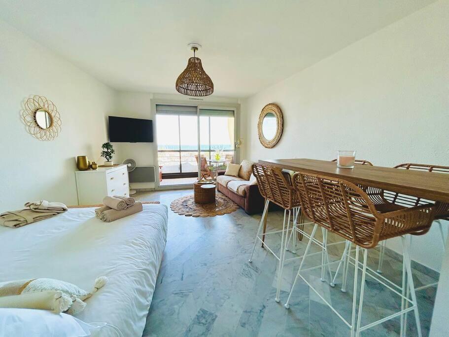 Studio Chic & Cosy Vue Mer, Clim, Parking La Grande Motte Exteriér fotografie